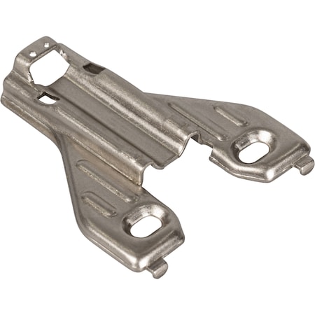 Hardware Resources Standard Duty 3 mm Non-Cam Adj Steel Plate for 700, 725, 900 and 1750 Series Euro Hinges 600.3457.65